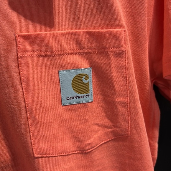Carhartt Logo Graphic back,logo patch pocket,stack,crew neck,cotton T-shirt - Picture 3 of 7